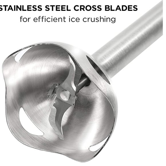 Chefman Immersion Stick Hand Blender with Stainless Steel Blades, - Picture 5 of 6